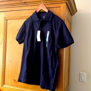 Uniqlo mens polo- navy size small